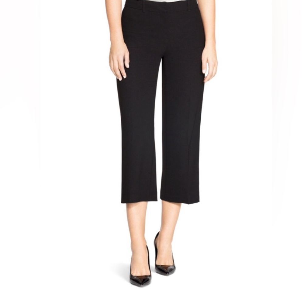 White House Black Market Wide Leg Crop Pant